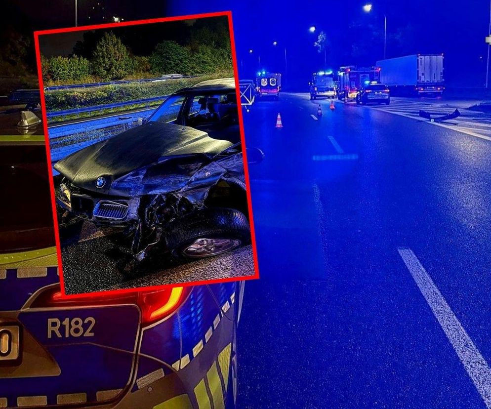 Tragiczny wypadek na autostradzie A4. 18-letni kierowca i 17-letni pasażer uciekli
