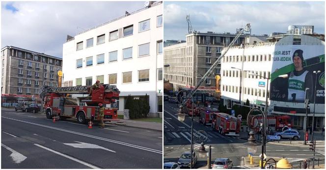 Pożar sadzy w budynku „Sanitasu” w Lublinie. Interweniowały cztery zastępy strażaków