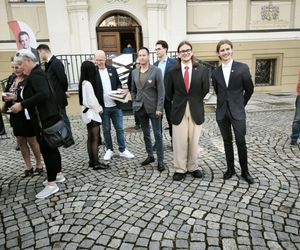 Wiec zwolenników Rafała Trzaskowskiego w Lesznie 