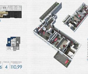 Olszynki Park w Rzeszowie. Plan mieszkania