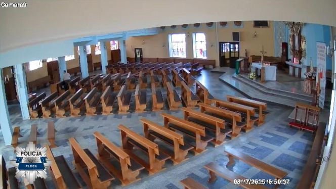 Włamał się do kościoła i ukradł ofiarę