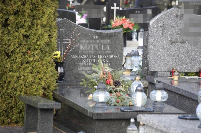 Agnieszka Kotulanka - tak wygląda jej grób