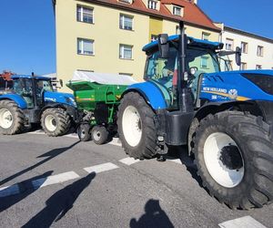 Protest rolników w Opolu w środę 19 marca 2025 roku