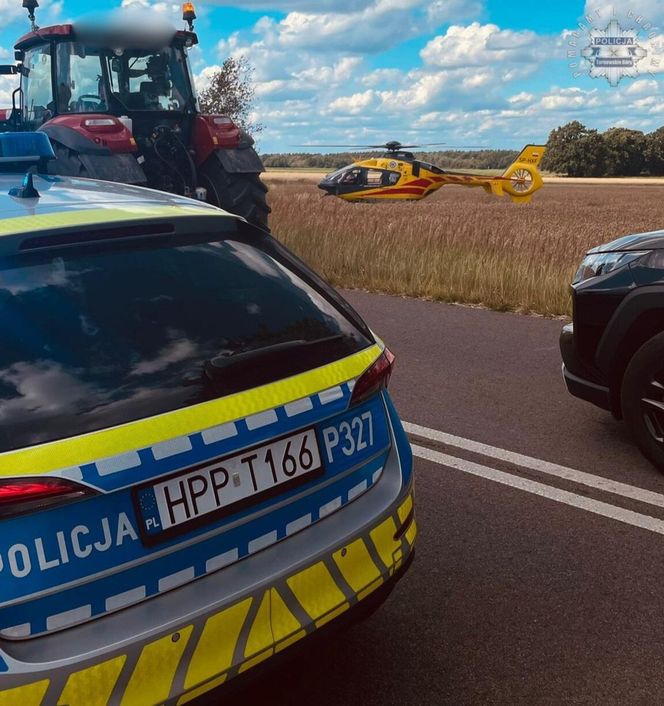 Czarny Alert Drogowy. Nie żyje 49-letni motocyklista. Tragedia w Wojsce
