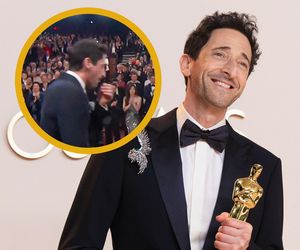 Adrien Brody zażenował widzów na Oscarach. Niesmaczną wpadkę wychwyciły kamery