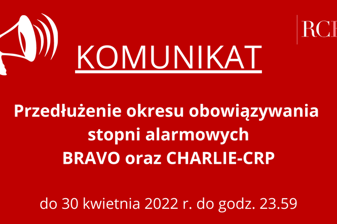 Premier przedłuża obowiązywanie stopni alarmowych 