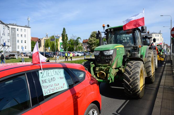 Protest rolników w Poznaniu