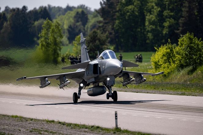 Szwedzki JAS39C Gripen