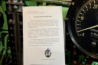 List otwarty załogi ORP Sokół