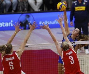 Agnieszka Korneluk - mecz Polska - Włochy