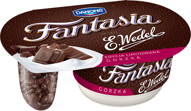 Jogurt Fantasia z wedlowską czekoladą 