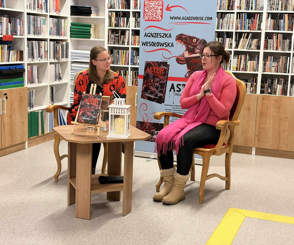 Tak było na spotkaniu autorskim z Agnieszką Wesołowską. Mamy zdjęcia i rozmowę 