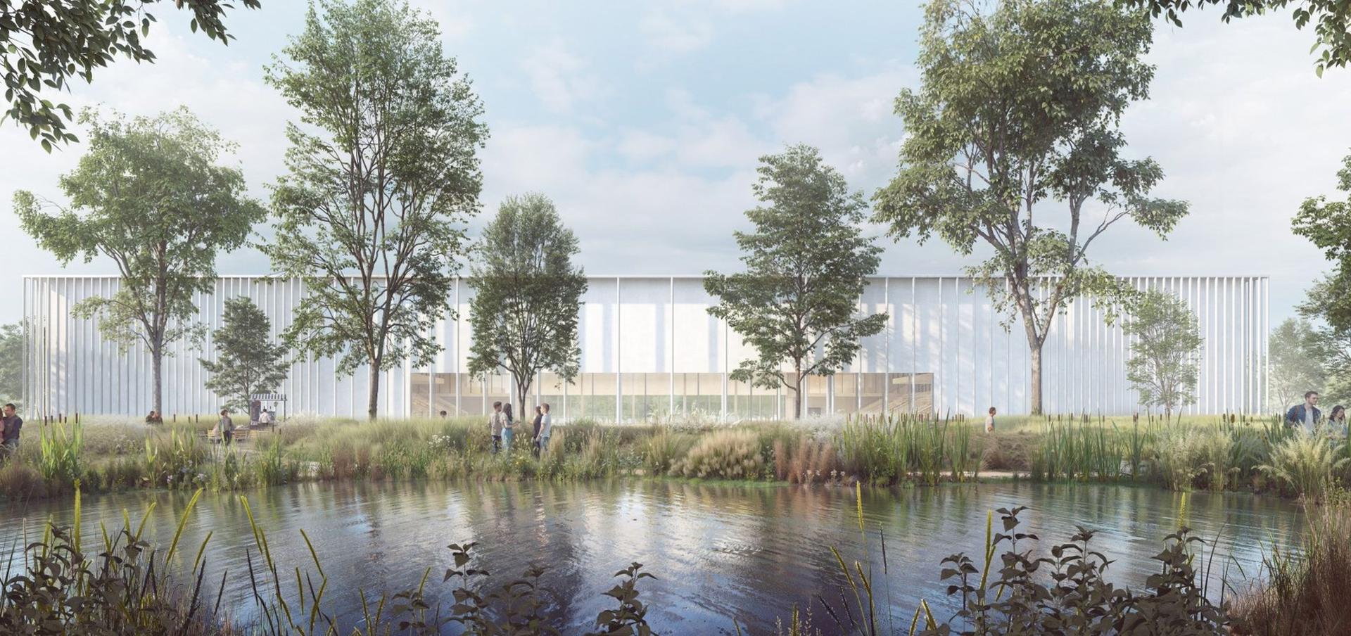 Hala sportowa i główny stadion warszawskiej Skry