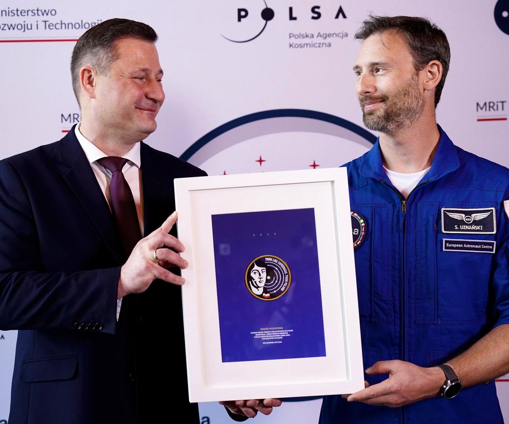 „Polski Galactico” i minister Krzysztof Paszyk wysyłają Kopernika w kosmos