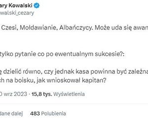 Albania - Polska: Reakcje Twittera