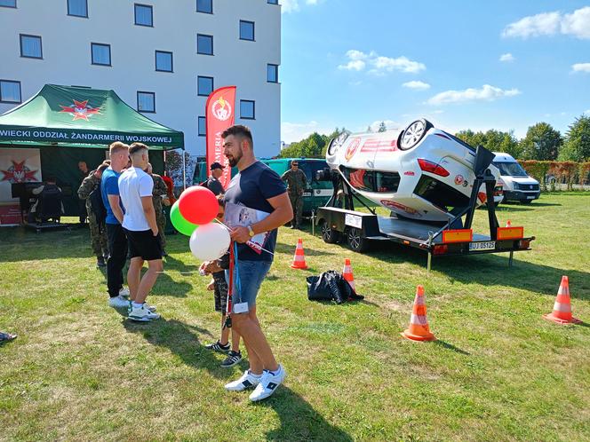 Piknik Wojskowy 18. Dywizji został zorganizowany na terenie zielonym przy aquaparku i stadionie miejskim w Siedlcach