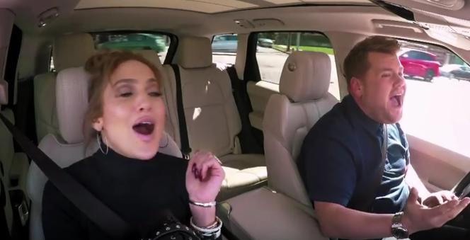 Jennifer Lopez w Carpool Karaoke 2016