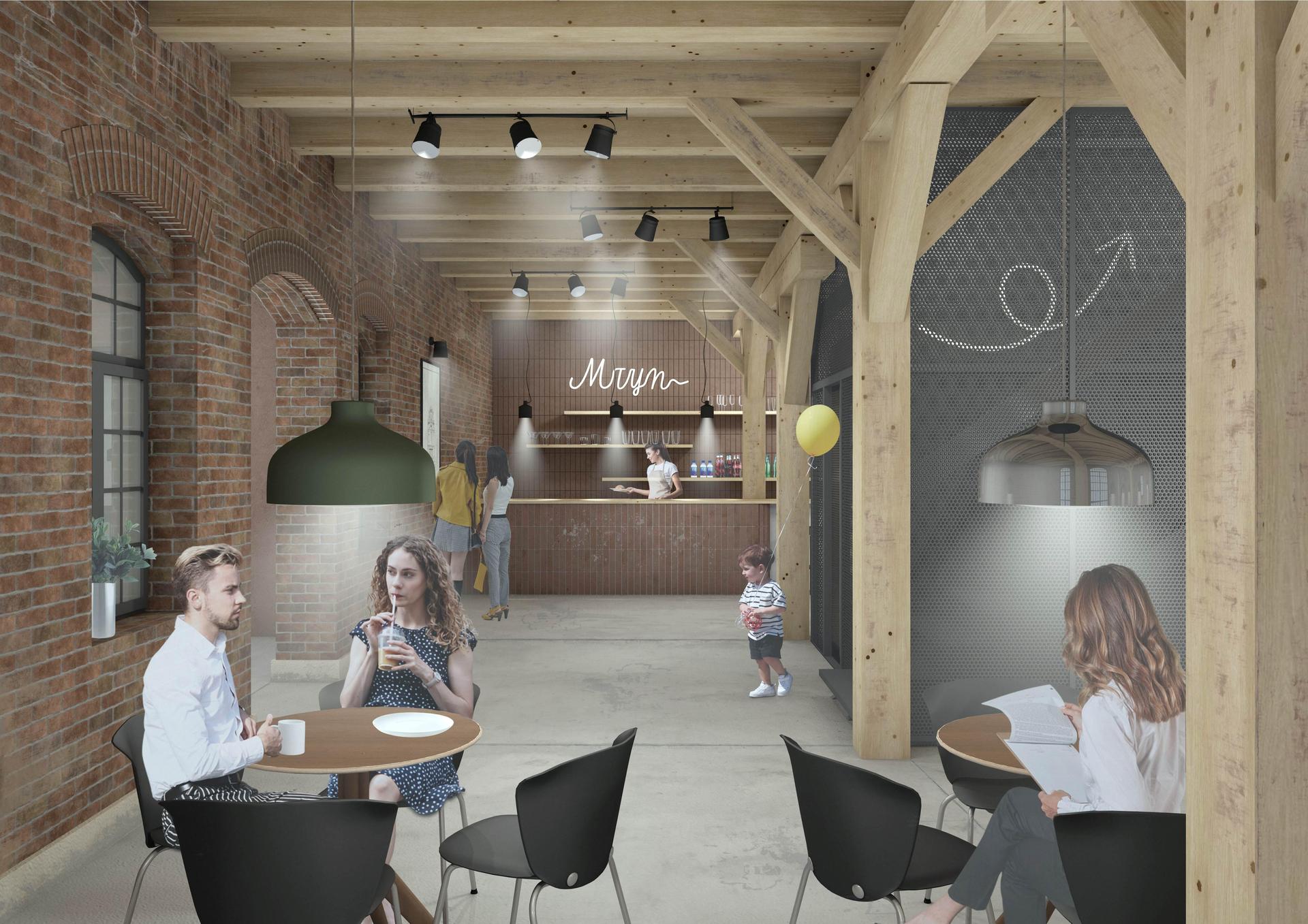 Zwycięska praca na koncepcję rewitalizacji budynku po młynie w Kcyni