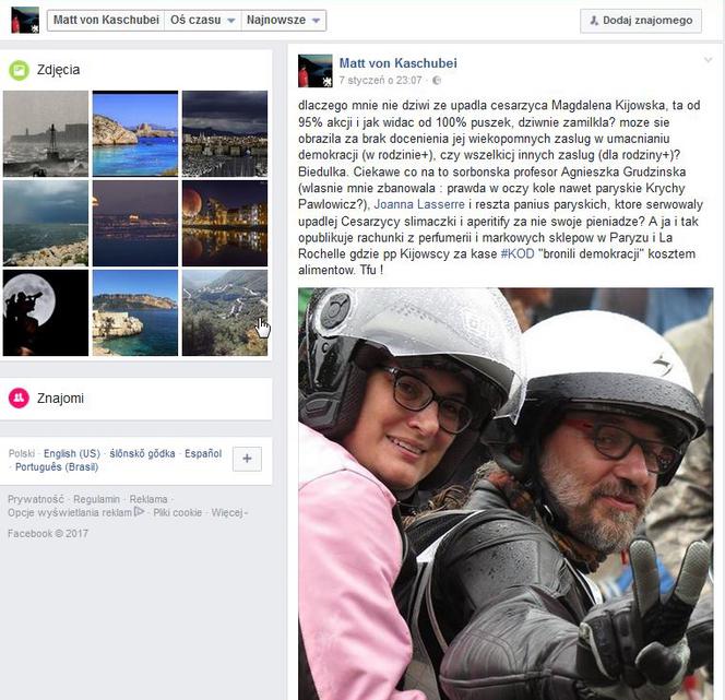 Z pieniędzy KOD kupował perfumy