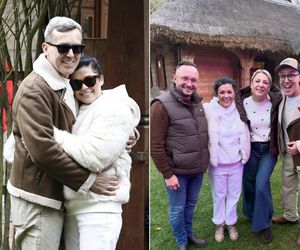A po weselu chodzi na... bagna! Kasia Cichopek i Maciej Kurzajewski zaciągnęli swoich gości do lasu