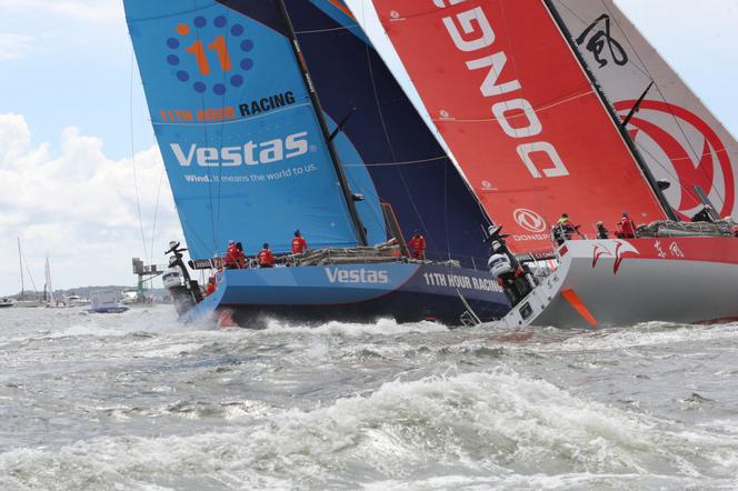 Start ostatniego etapu Volvo Ocean Race 2017/18
