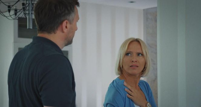 M jak miłość odc. 1889. Dorota (Iwona Rejzner), Bartek (Arkadiusz Smoleński)