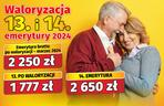 Waloryzacja 13 i 14 emerytury 2024