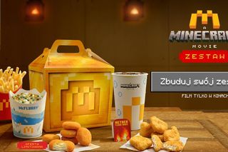 Czas na wielki unboxing! Zestaw „Minecraft Movie” debiutuje w ofercie McDonald’s