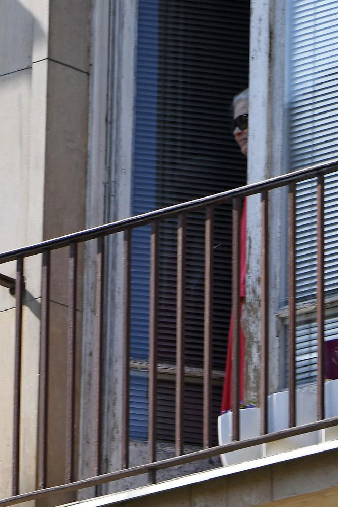 Beata Tyszkiewicz zdrowieje na balkonie