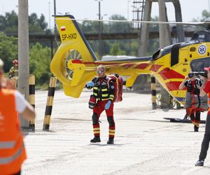 Kontrolowane zderzenie pociągu z osobówką