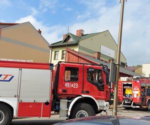 Pożar na ulicy Dworcowej! Na miejscu wszystkie służby