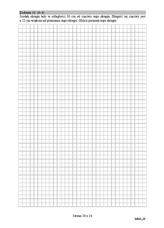 Matura poprawkowa 2019 - MATEMATYKA [ARKUSZE CKE, ZADANIA, ODPOWIEDZI]