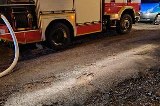 Tragiczny pożar w Przemyślu. Strażacy znaleźli sześć martwych koni