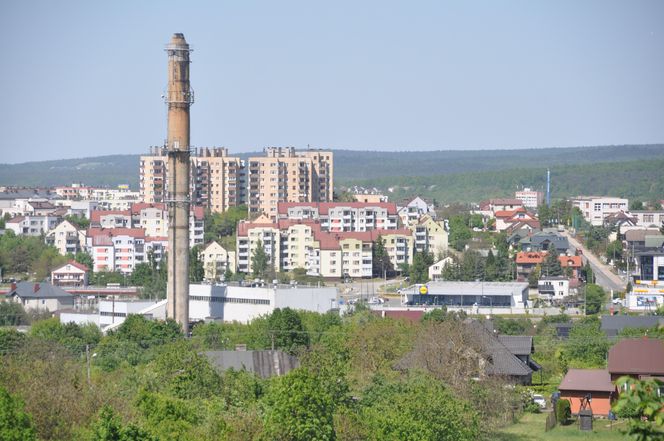 Widok na Kielce z Karczówki