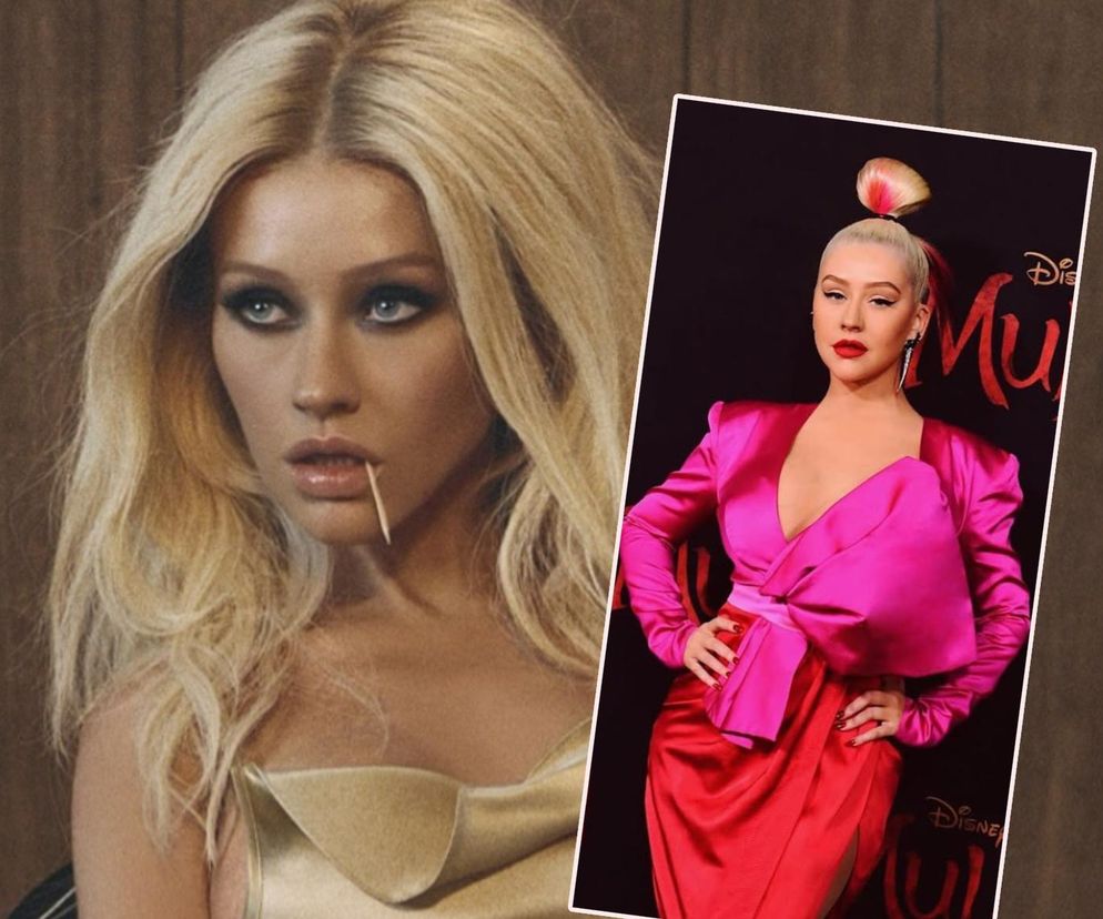 Christina Aguilera teraz i kilka lat temu