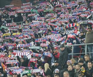 ZDJĘCIA kibiców na meczu Górnik Zabrze-Lech Poznań