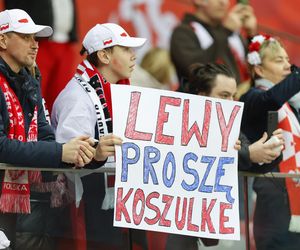 Kibice wspierają Polskę w meczu z Litwą. Zobacz zdjęcia