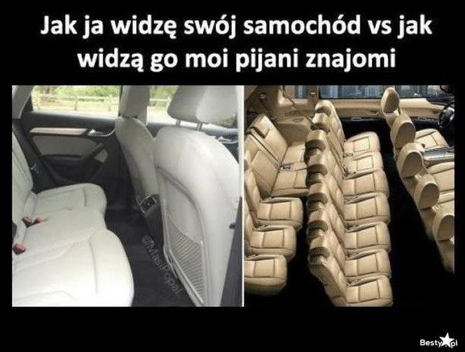Memy o samochodach