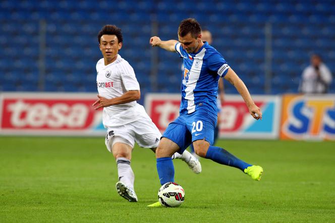 Lech Poznań - Nomme Kalju, wynik 3:0. Kolejorz odrobił straty i gra dalej [WIDEO]