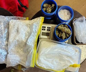 Akcja policji z Torunia na Bydgoskim Przedmieściu. Znaleźli nie tylko narkotyki