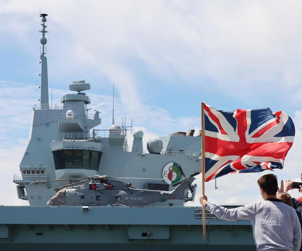 Brytyjski lotniskowiec HMS „Queen Elizabeth 