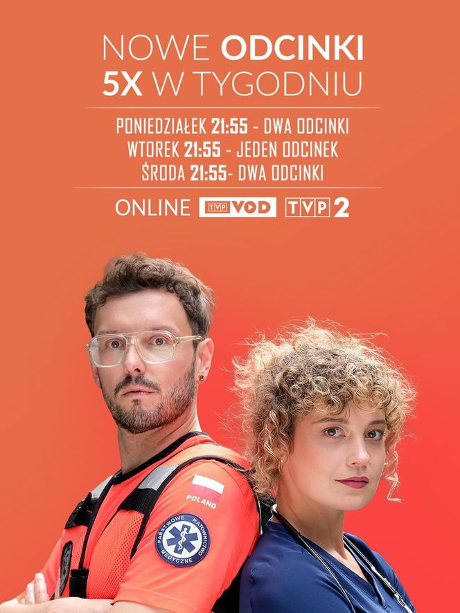 Na sygnale. Wanda (Anna Lemieszek), Dobromir Lisicki (Kamil Błoch)