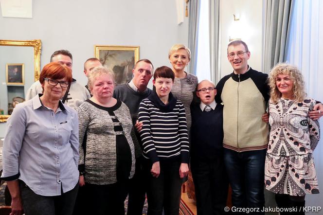 Agata Duda i niepełnosprawni