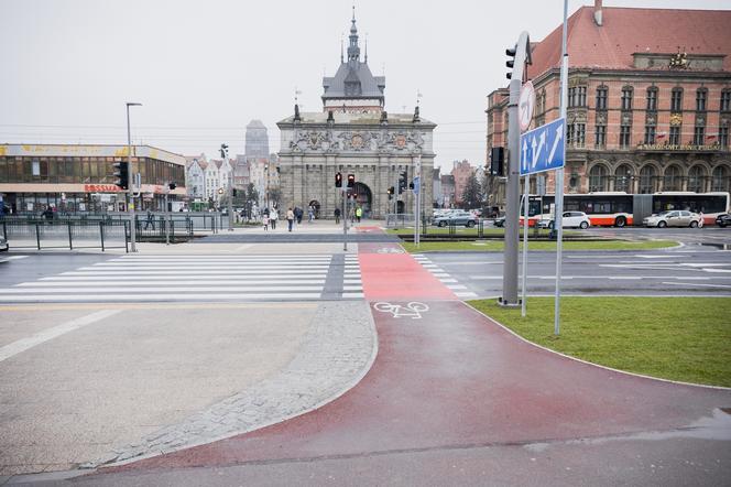 Gdańsk: Naziemne przejście przy Bramie Wyżynnej już otwarte!