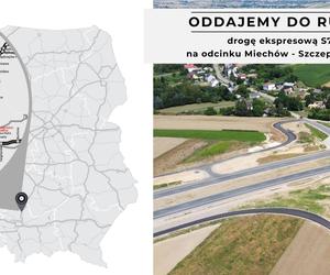 Nowa trasa S7 Miechów - Szczepanowice już otwarta