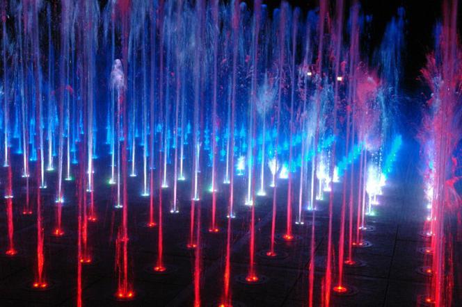 Fontanna multimedialna w Rzeszowie