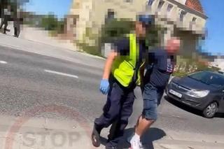 Szaleńczy rajd pijanego kierowcy po ulicach Wrocławia. Staranował kilka samochodów, jest nagranie