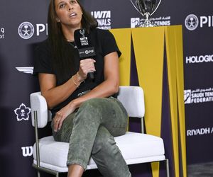 Tenisistki na konferencji WTA Finals