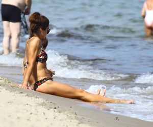 Marta Kaczyńska nad Bałykiem niczym grecka bogini!