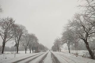 Podlasie po intensywnych opadach śniegu. Jaka sytuacja na drogach w regionie?